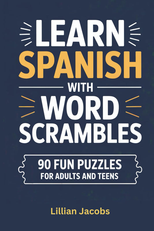 Learn Spanish with Word Scrambles