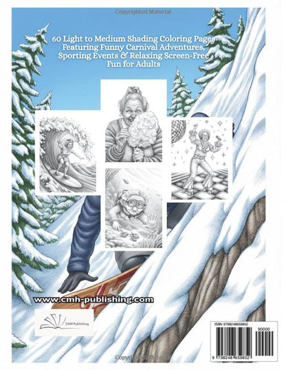 Fun Times with Granny: A Hilarious Grayscale Coloring Book