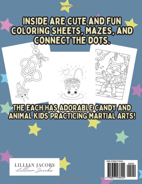 Fun Coloring Activity Book for Kids Age 4-8