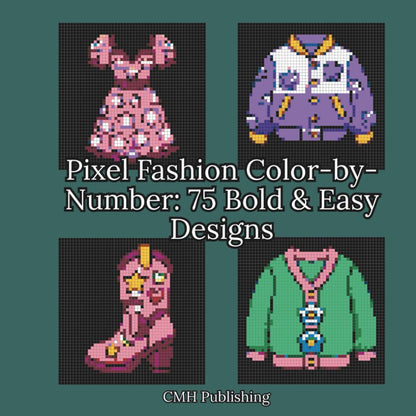 Pixel Fashion Color-by-Number
