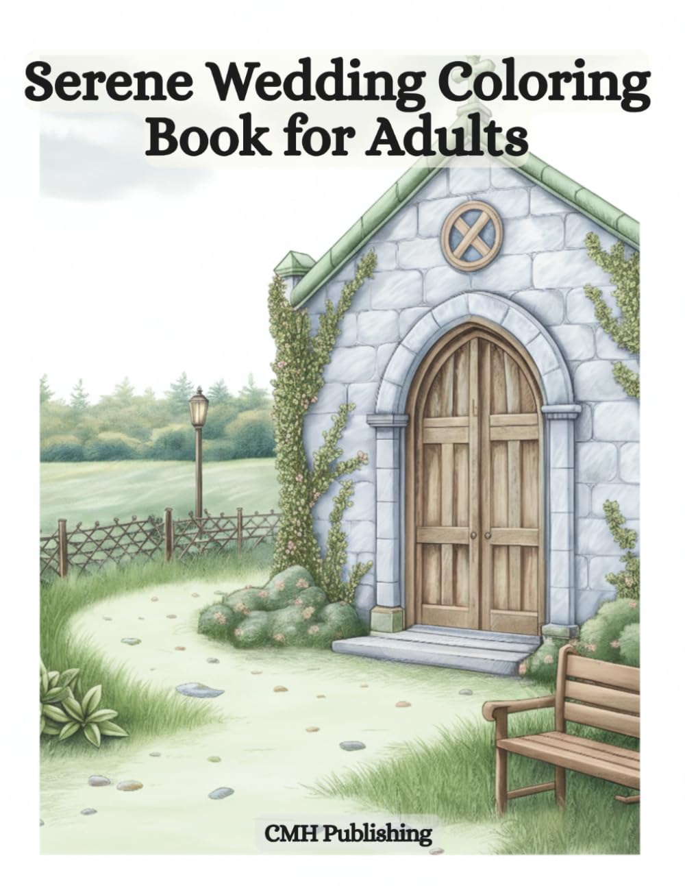 Serene Wedding Coloring Book