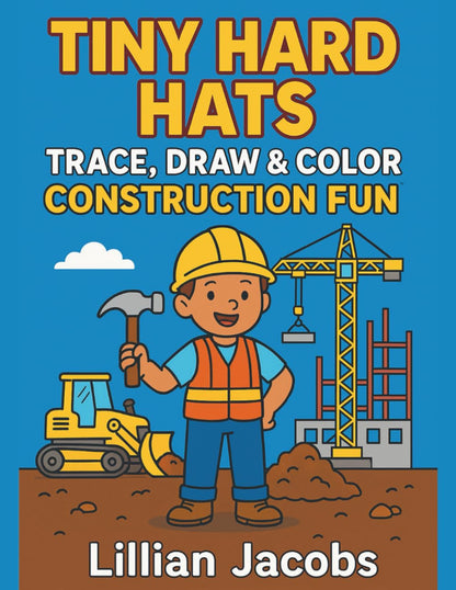 Tiny Hard Hats: Trace, Draw & Color Construction Fun