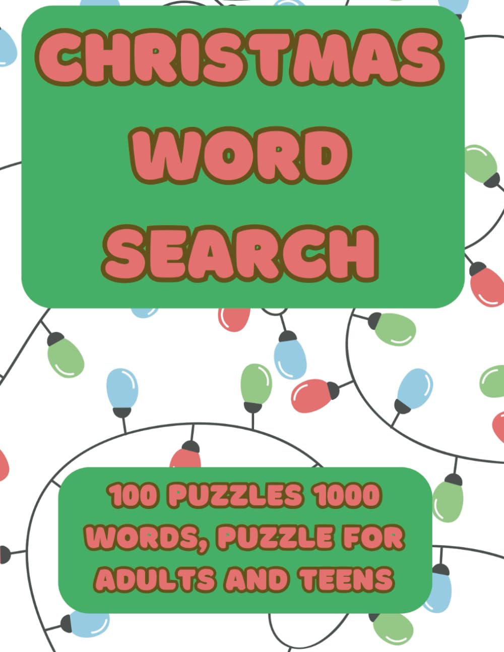 Christmas Word Search | 80 Puzzles Christmas Word Find Book For Adults With Answers