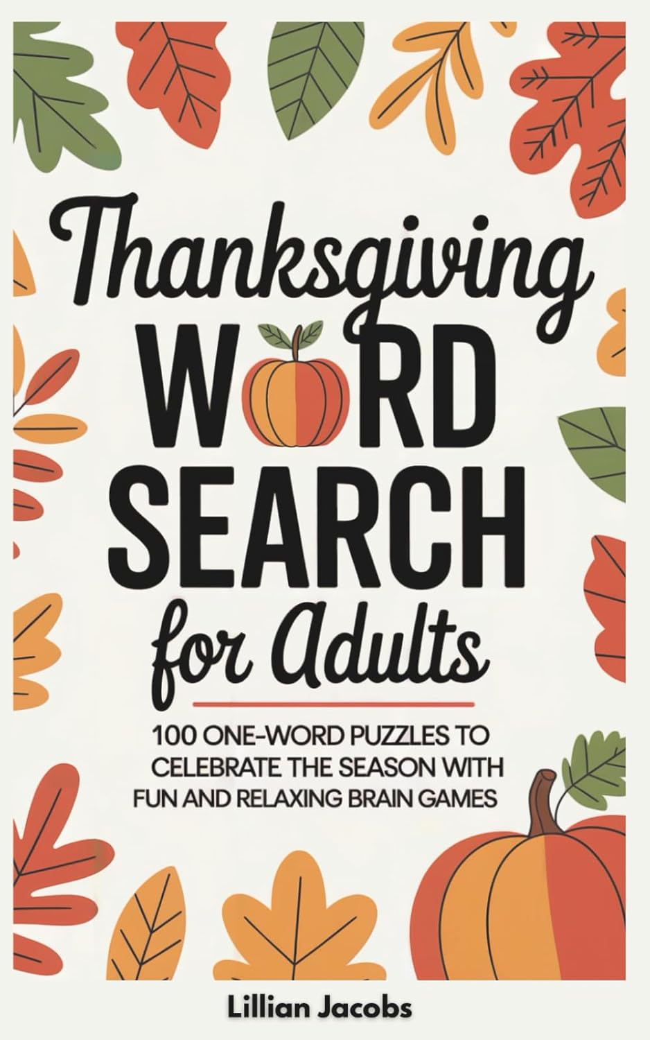 Thanksgiving Word Search for Adults