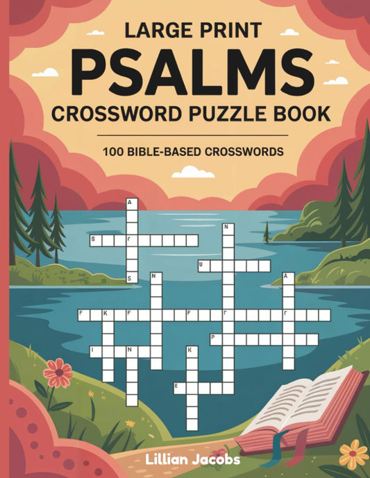 Large Print Psalms Crossword Puzzle Book