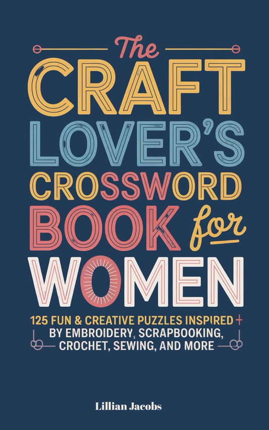 The Craft Lover’s Crosswords Book for Women