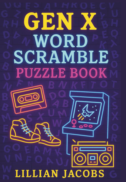 Gen X Word Scramble Puzzle Book