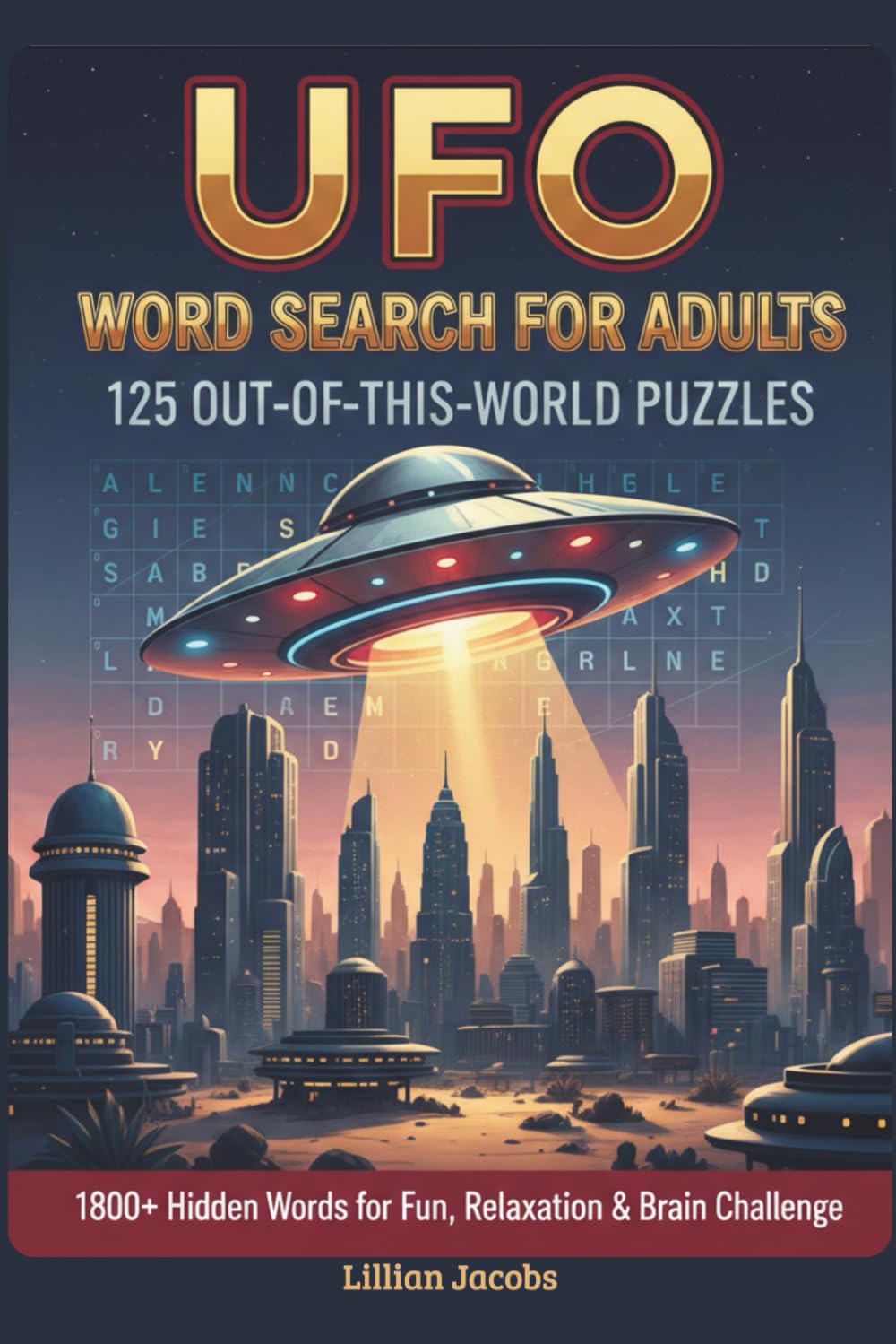UFO Word Search for Adults