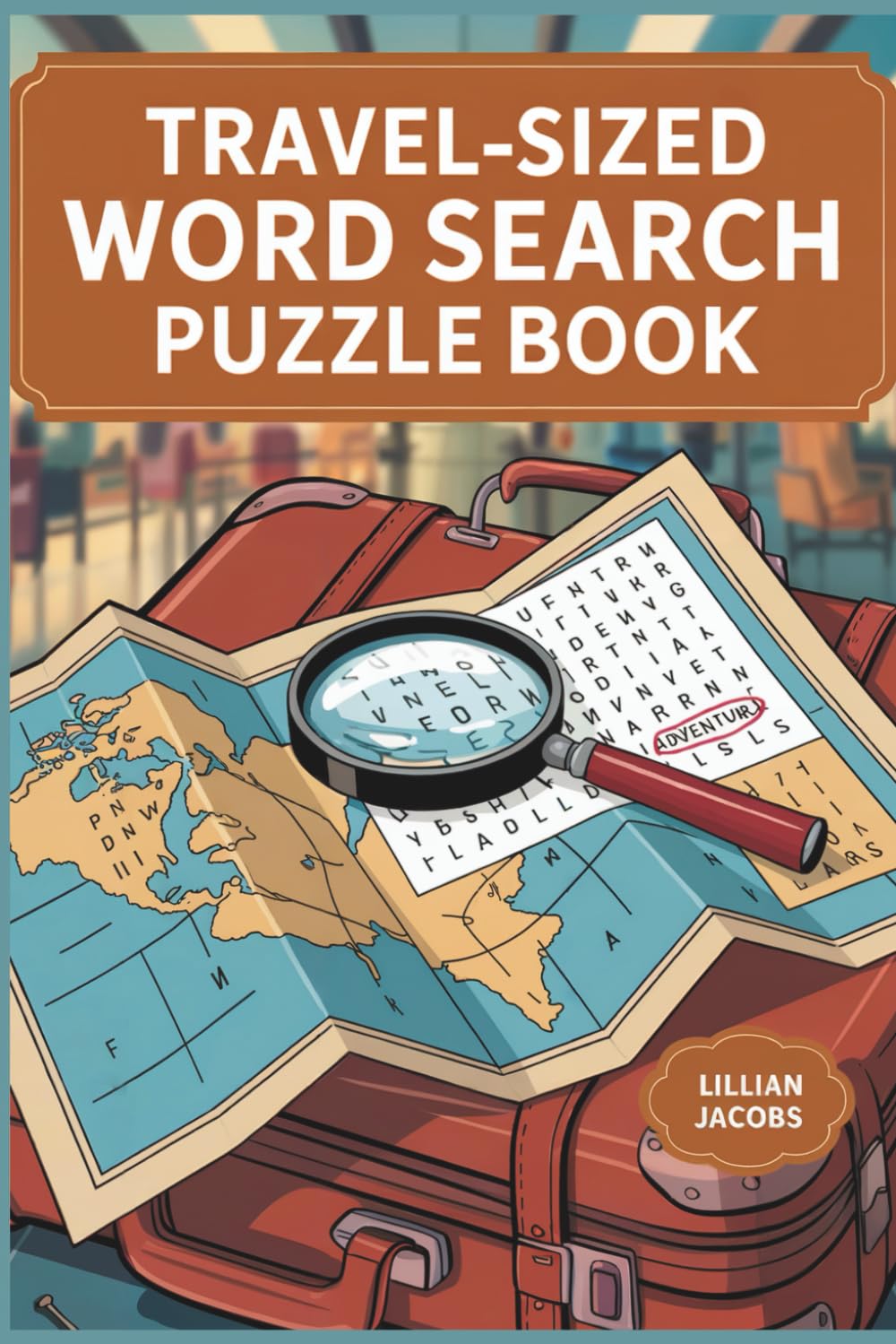 Travel-Sized Adult Word Search Puzzle Book