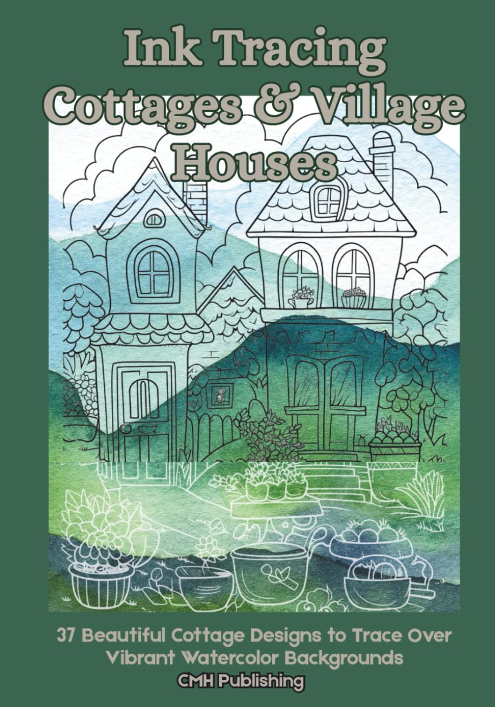 Ink Tracing Cottages & Village Houses