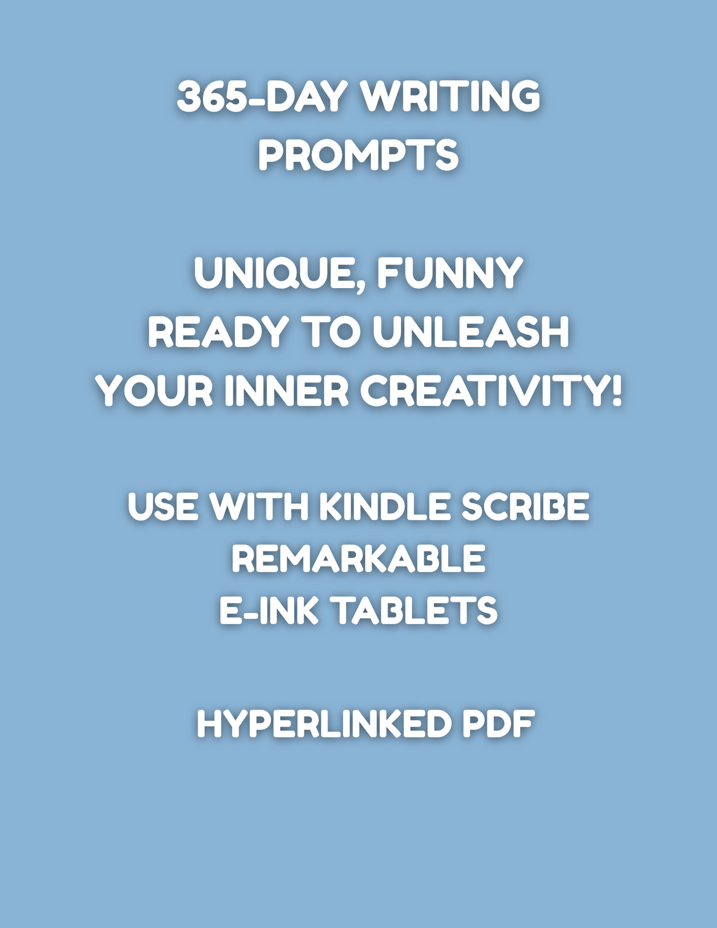 Kindle Scribe Writing Prompt Journal VOL 2