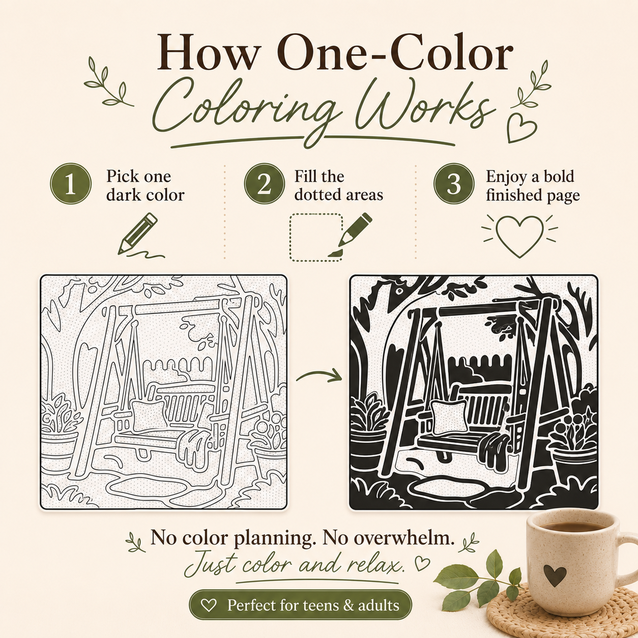 Cozy Home & Garden Days in One Color PDF Book