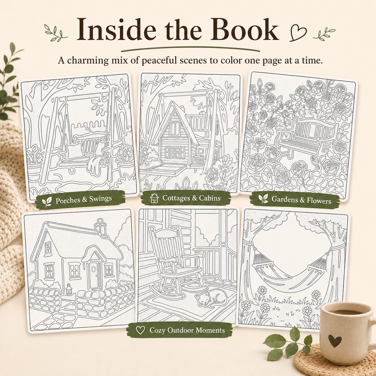 Cozy Home & Garden Days in One Color PDF Book