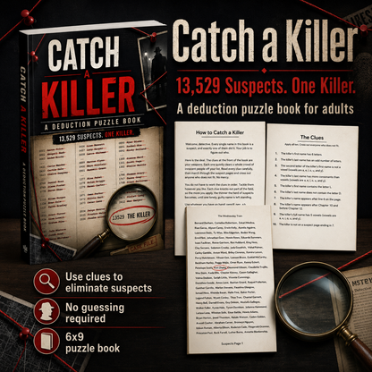 Catch a Killer: A Deduction Puzzle Book