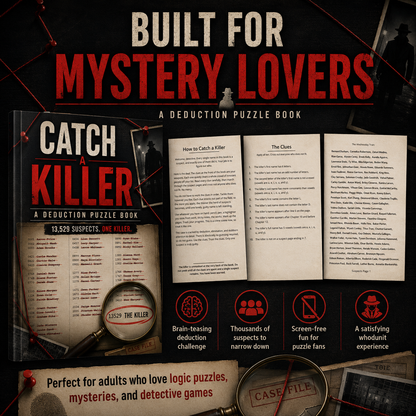Catch a Killer: A Deduction Puzzle Book