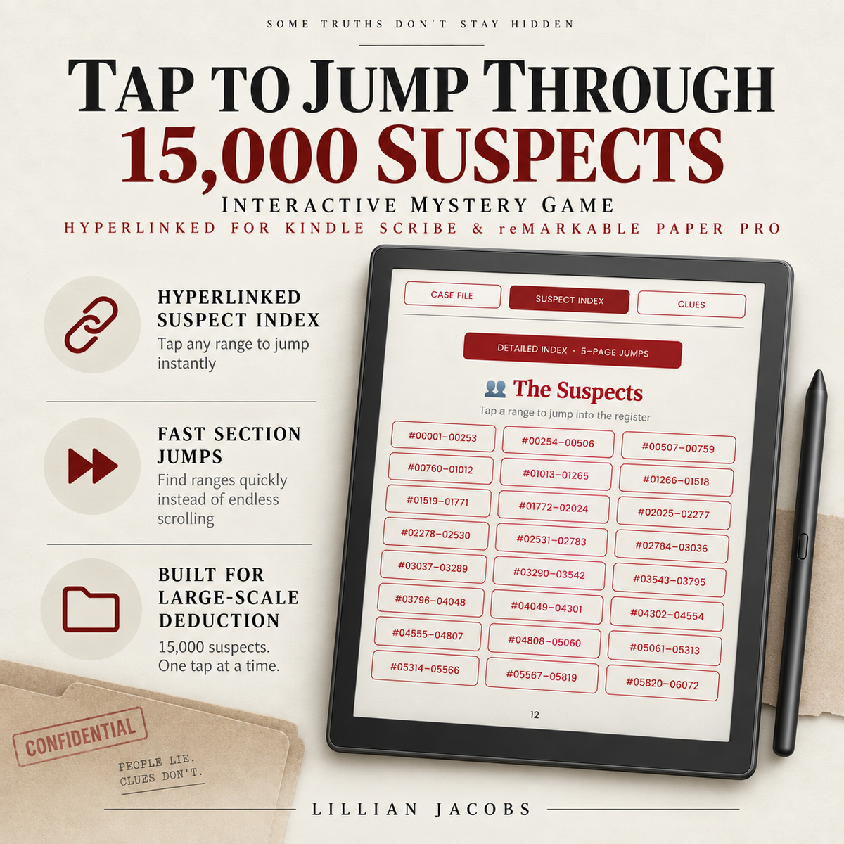 Find the Impostor Interactive Mystery Game