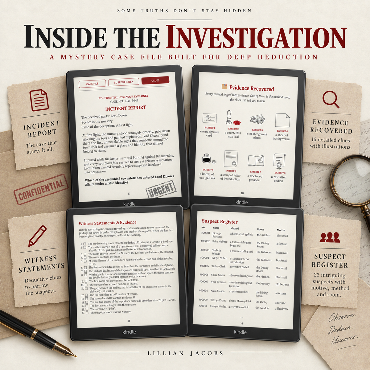 Find the Impostor Interactive Mystery Game
