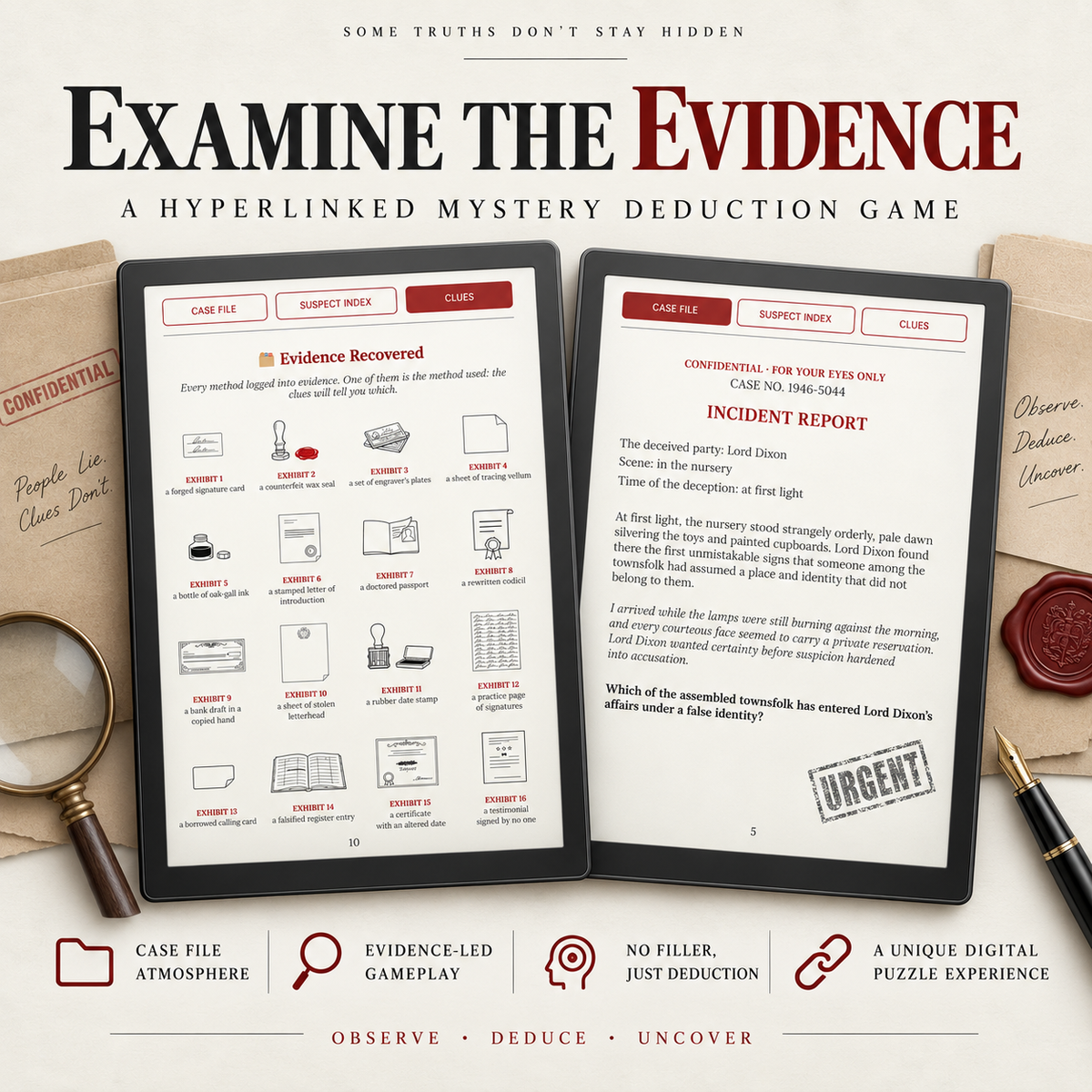 Find the Impostor Interactive Mystery Game