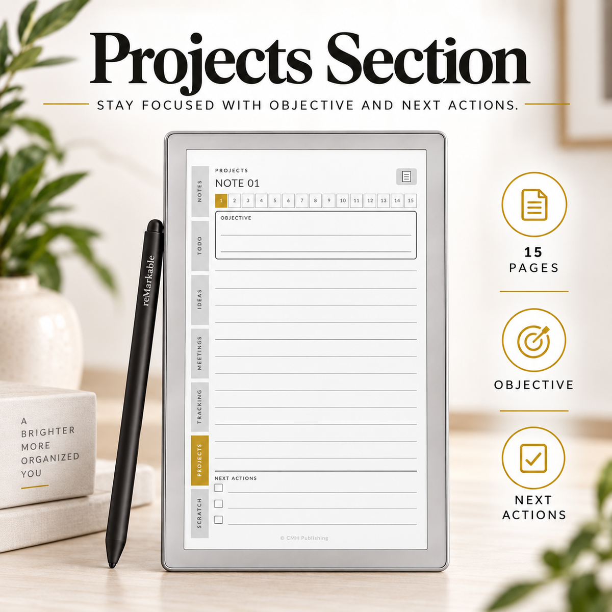 reMarkable Paper Pro Move Smart Notebook