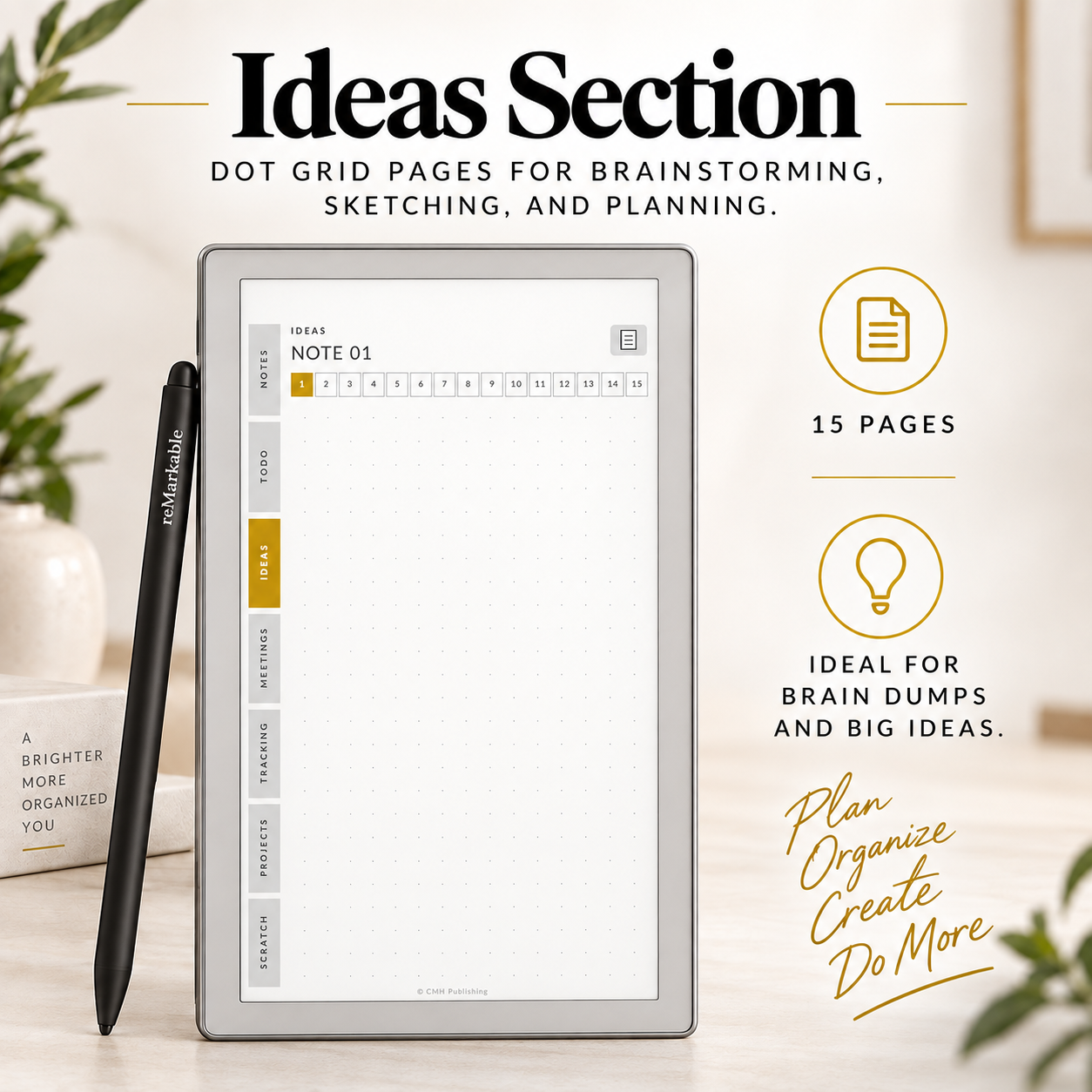 reMarkable Paper Pro Move Smart Notebook