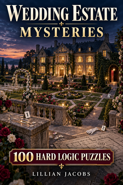 Wedding Estate Mysteries Logic Puzzles