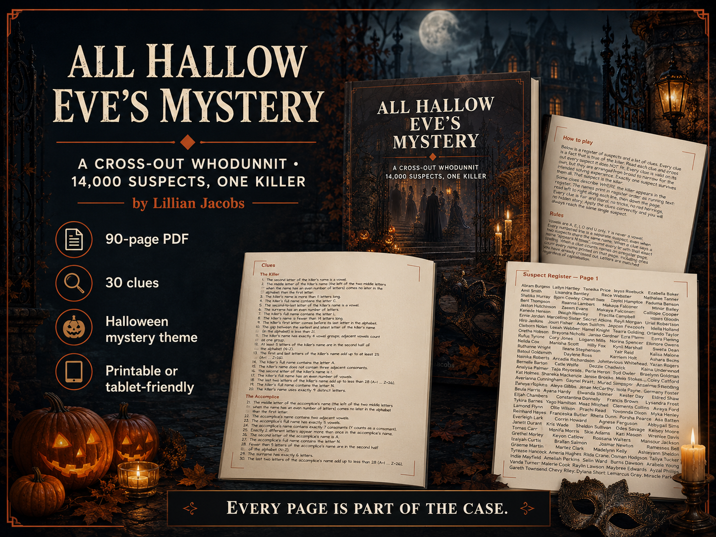 All Hallow Eve's Mystery PDF Download