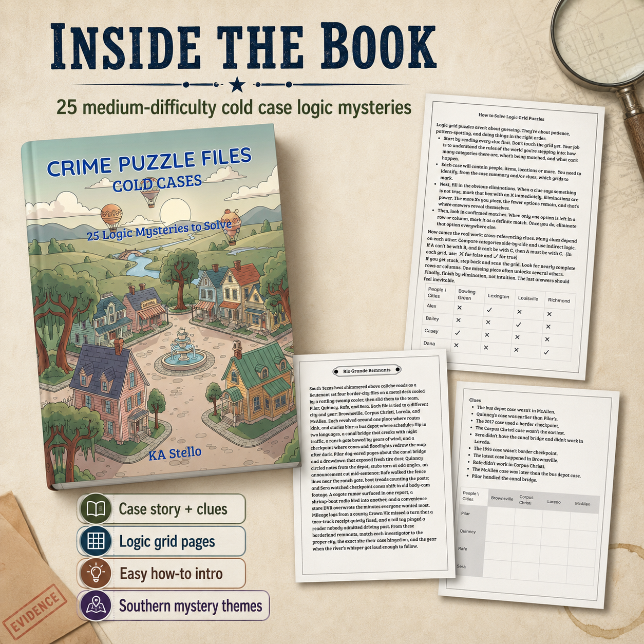 Crime Puzzle Files - Cold Cases