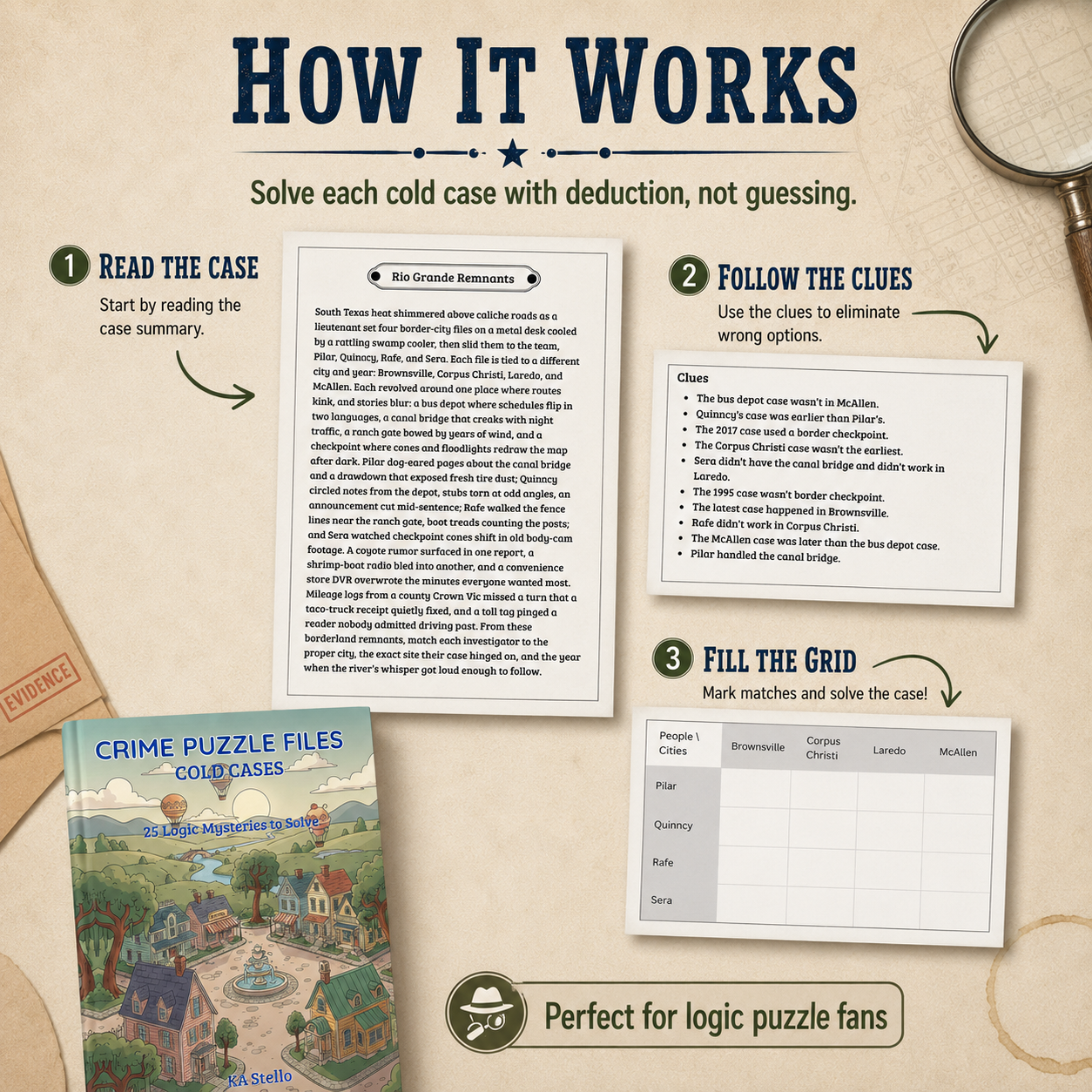 Crime Puzzle Files - Cold Cases