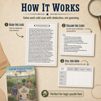 Crime Puzzle Files - Cold Cases