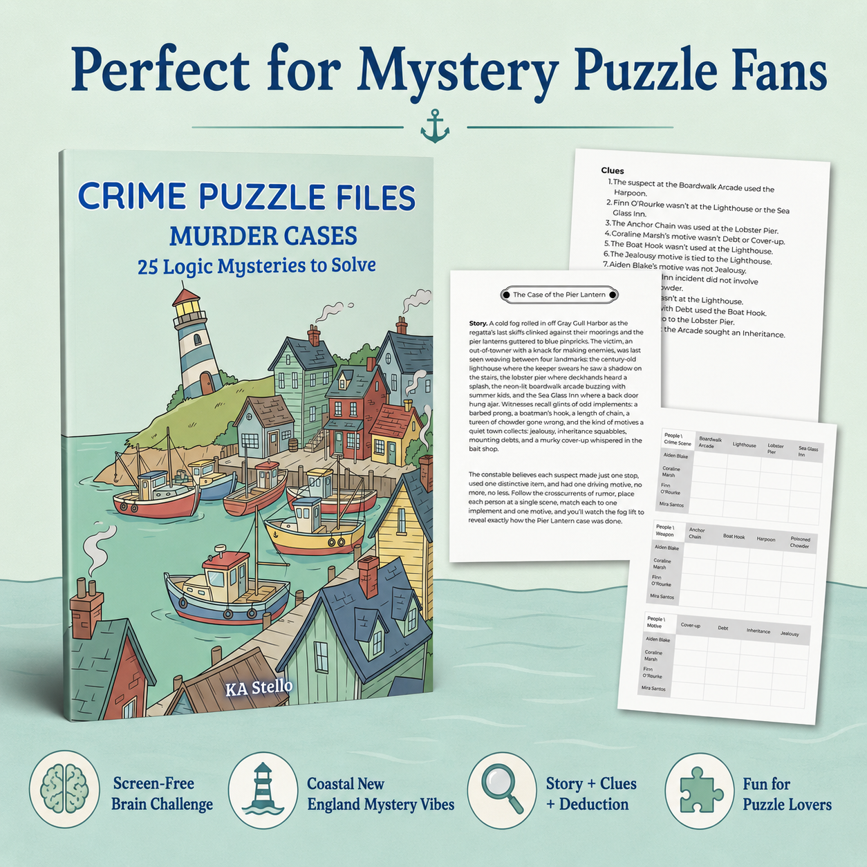 Crime Puzzle Files - Murder Cases