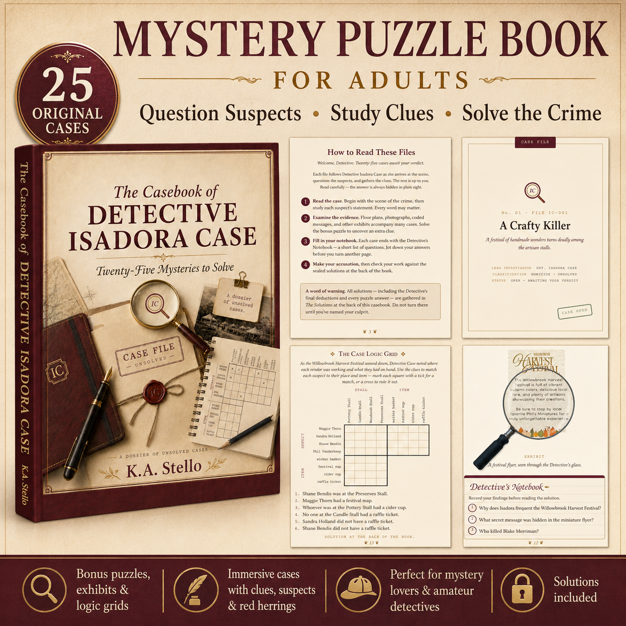The Casebook of Detective Isadora Case