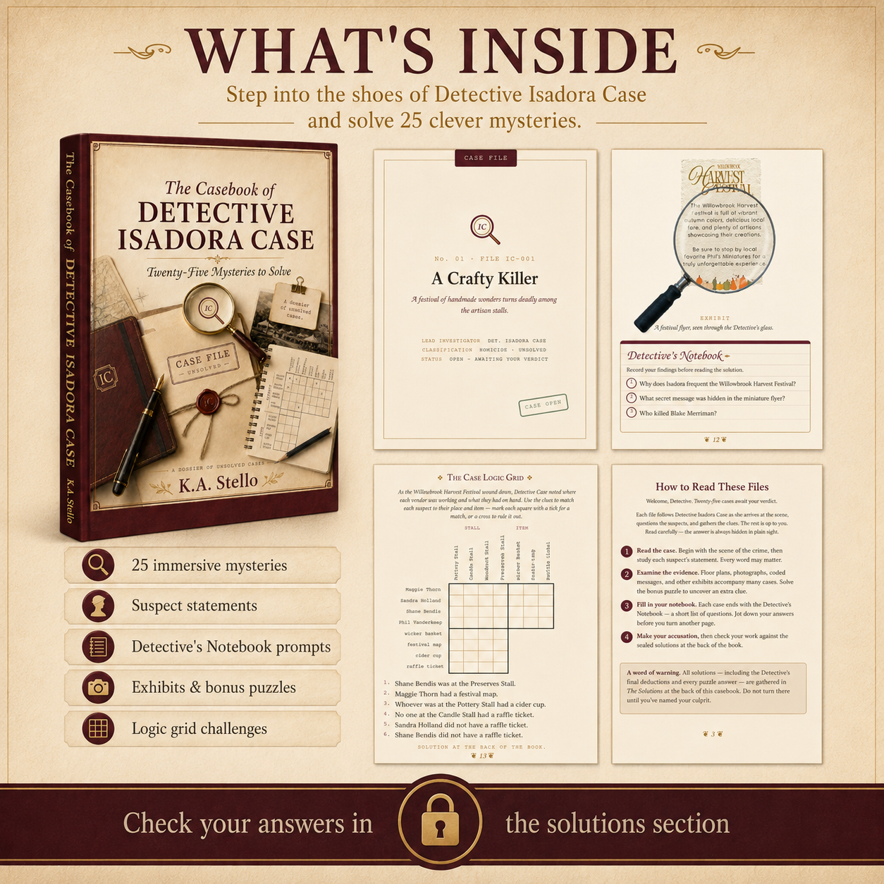 The Casebook of Detective Isadora Case