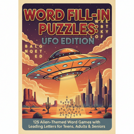 Word Fill-In Puzzles: UFO Edition, PDF Download