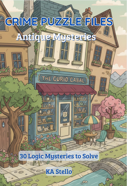 Crime Puzzle Files: Antique Mysteries