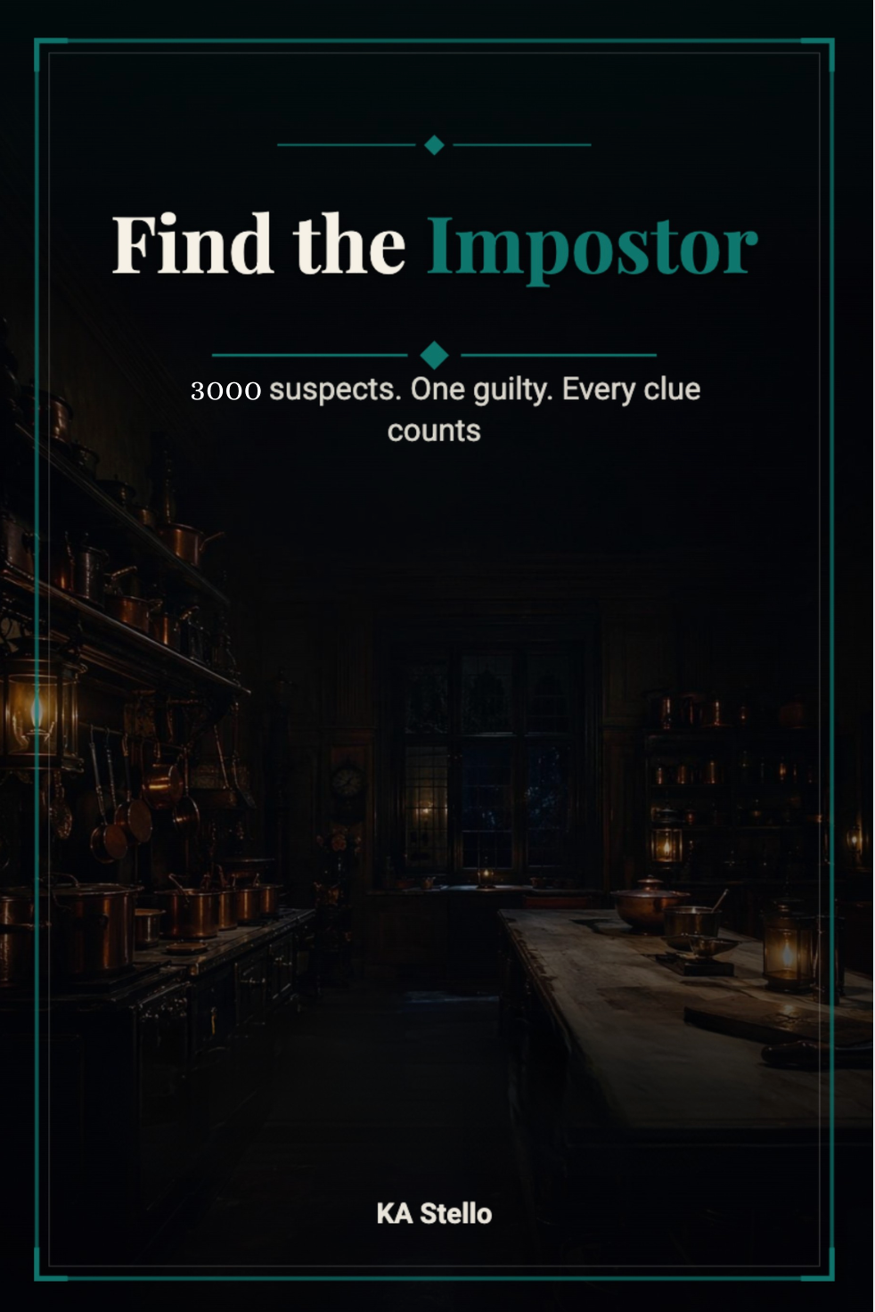 Find the Impostor: A Giant Deduction Puzzle Book for Adults