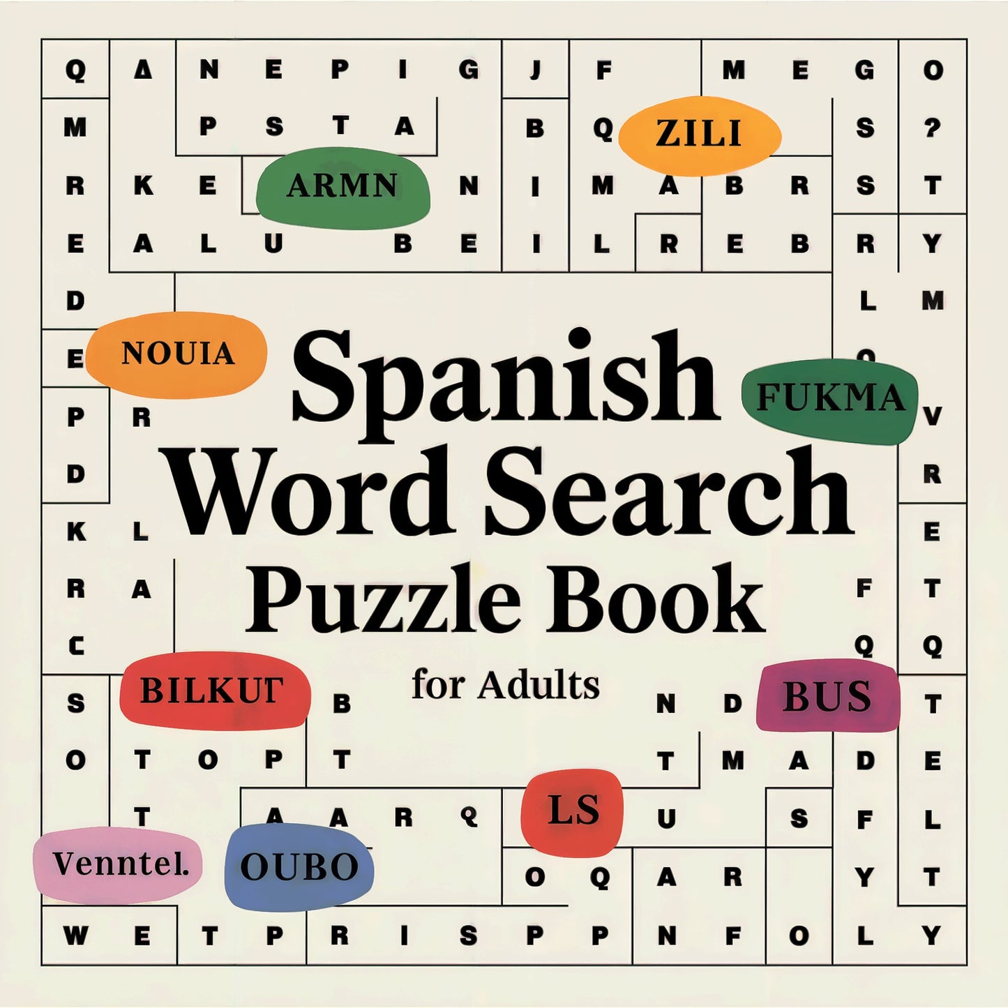 Spanish Word Search Book for Adults | 100 General Puzzles all In Spanish | Word Puzzles, Instant PDF Digital Download with Solutions