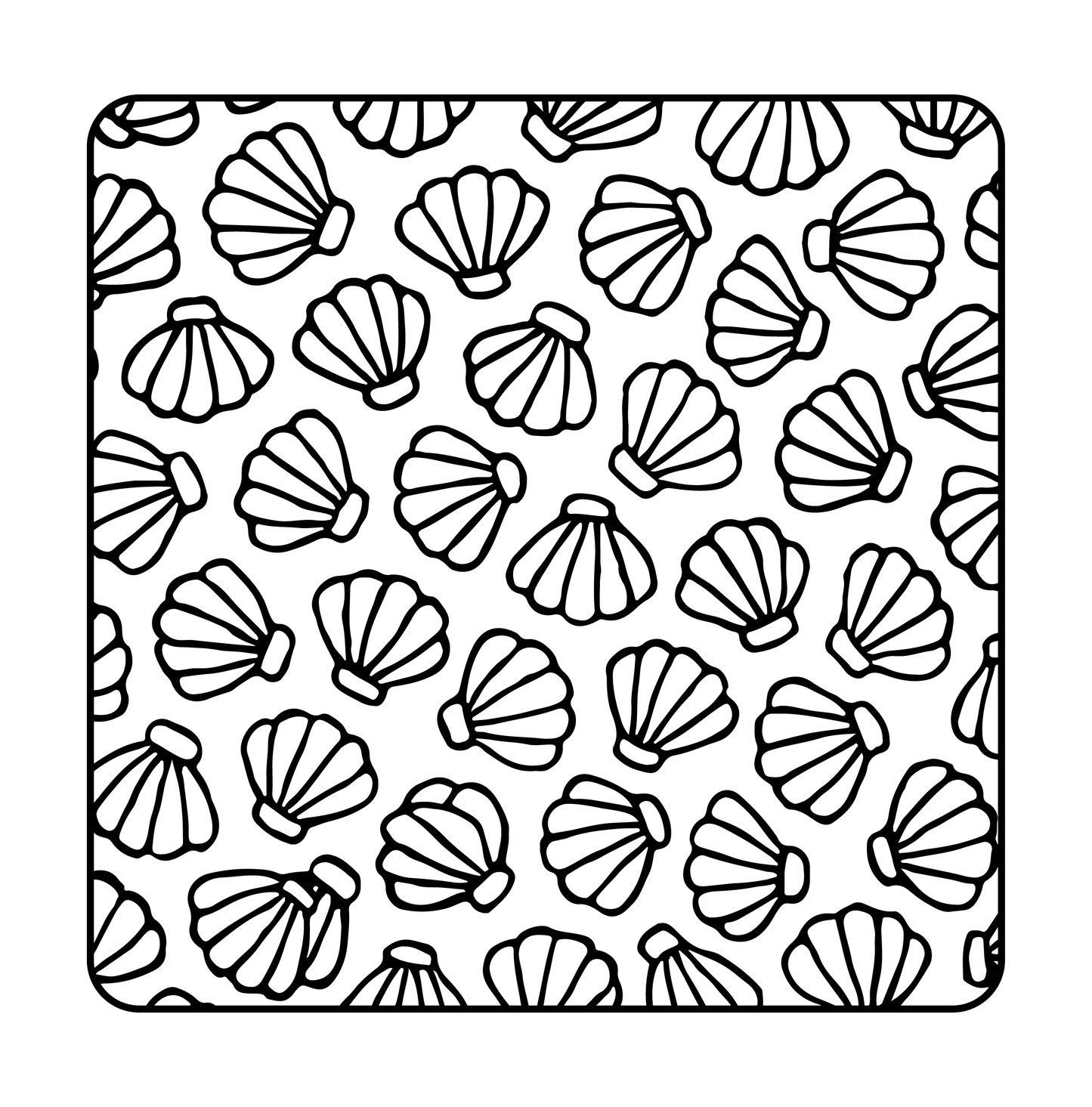 Bold & Easy Pattern Coloring Book – 43 Satisfying Designs for Relaxation, Instant Digital PDF Download