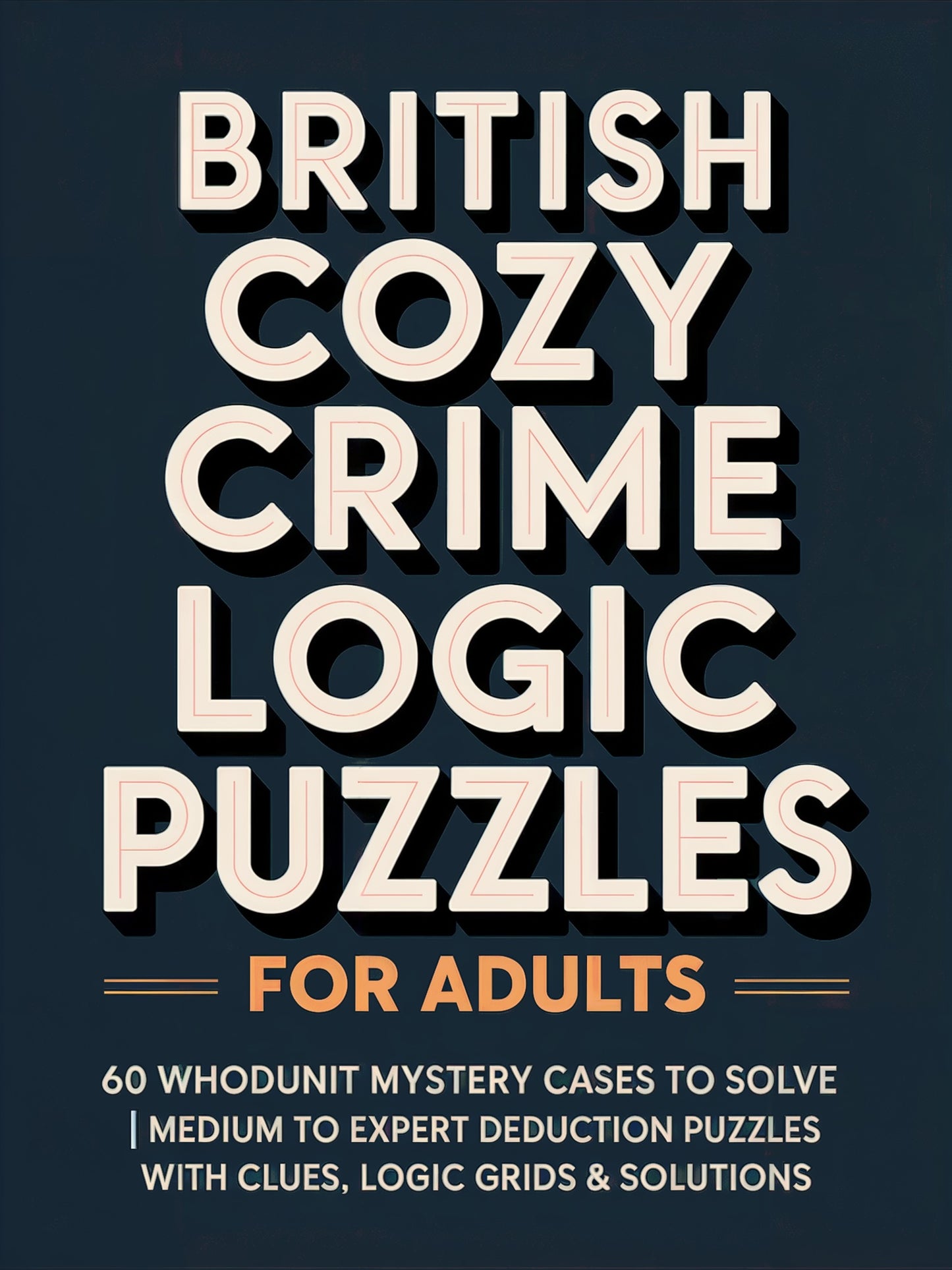 Printable British Crime Logic Puzzles for Adults