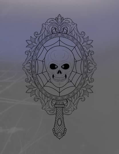 Gothic Ink Tracing Book