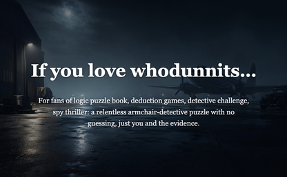 Find the Spy Mystery Puzzle: 54,000 Suspect Logic Game