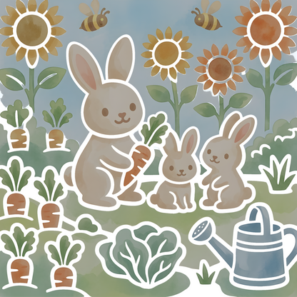 Cute Animal Reverse Coloring Book