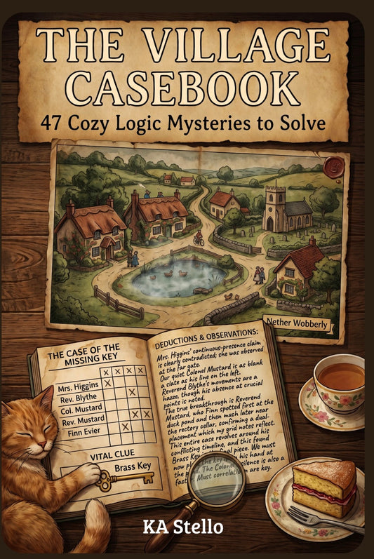 Crime Puzzle Files The Village Casebook